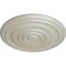 Ekena Millwork Carton Ceiling Medallion (For Canopies up to 3 3/4"), Hand-Painted Flash Blue, 17 3/4"OD x 1 3/8"P CM18CAFBS - alternate 4